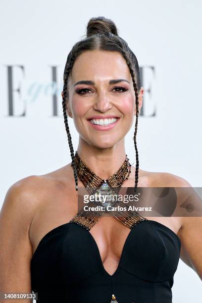 Actress Paula Echevarria attends the Elle Gourmet Awards 2022 at the Italian Embassy on July 11, 2022 in Madrid, Spain.