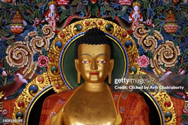 face of buddha - buddhism india stock pictures, royalty-free photos & images