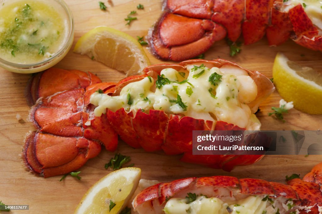 Steamed Lobster Tail
