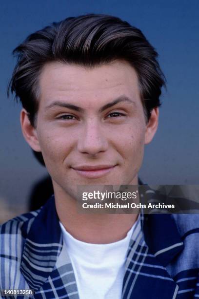 Christian Slater, circa 1986.