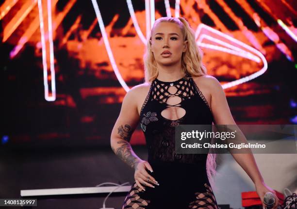 Iggy Azalea performs at 2022 Long Beach Pride on July 10, 2022 in Long Beach, California.