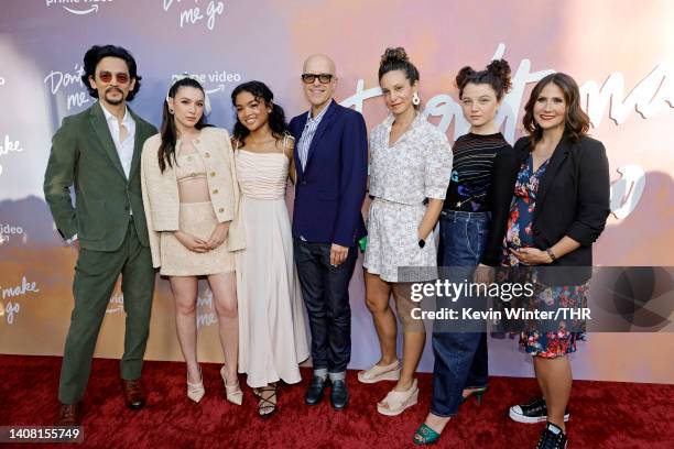 John Cho, Hannah Marks, Mia Isaac, Donald De Line, Leah Holzer, Stefania LaVie Owen, and Vera Herbert attend the Los Angeles Special Screening of...