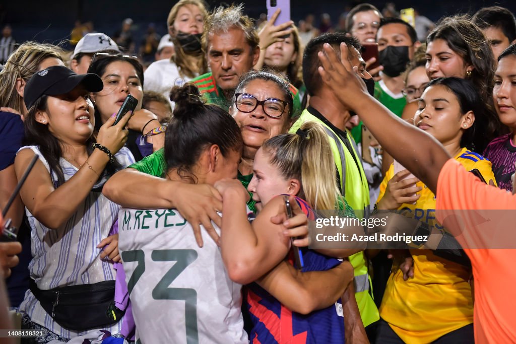 United States v Mexico - 2022 Concacaf W Championship