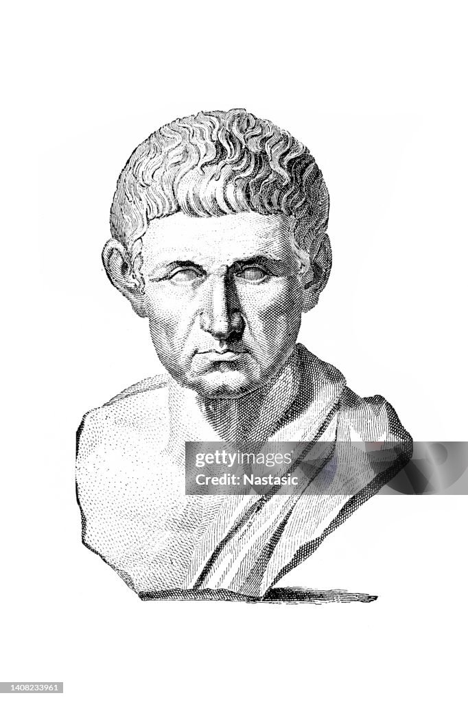 Aristoteles Griechischer Philosoph Er Ist Einer Der Berühmtesten Und