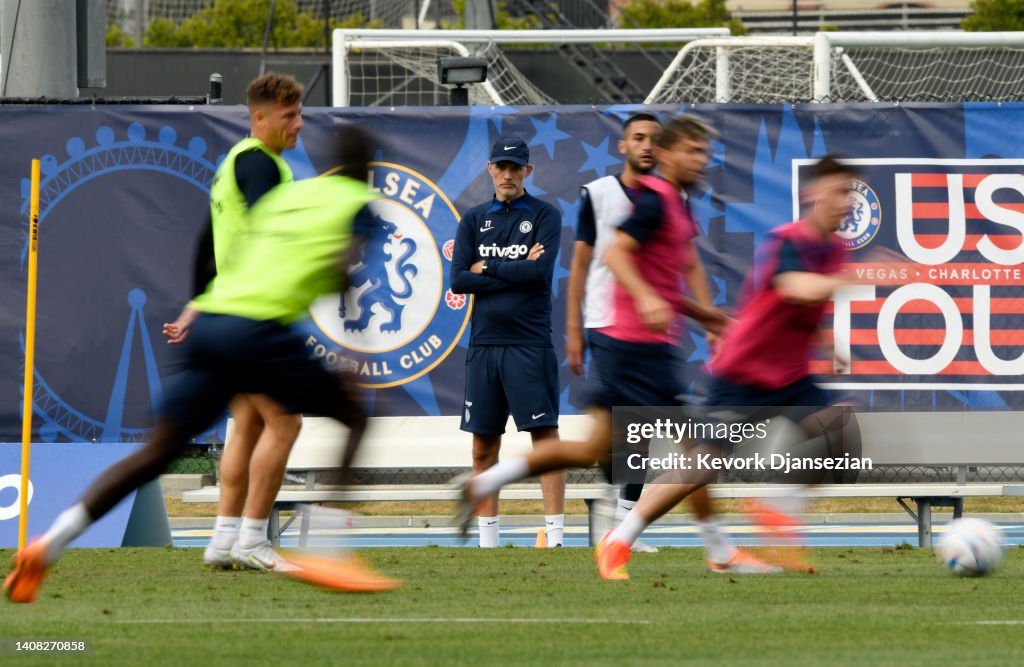 Chelsea Pre-Season Training Session