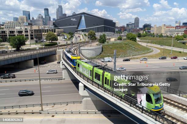 Metro Transit cut light-rail trains to two cars from three in an attempt to make Blue and Green Line service cleaner and safer. Green Line train...
