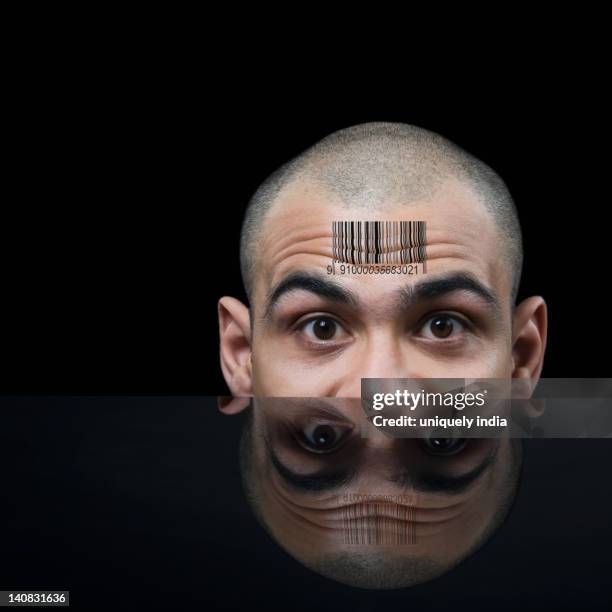 Portrait Bar Code Bar Code Face Photos and Premium High Res Pictures - Getty Images