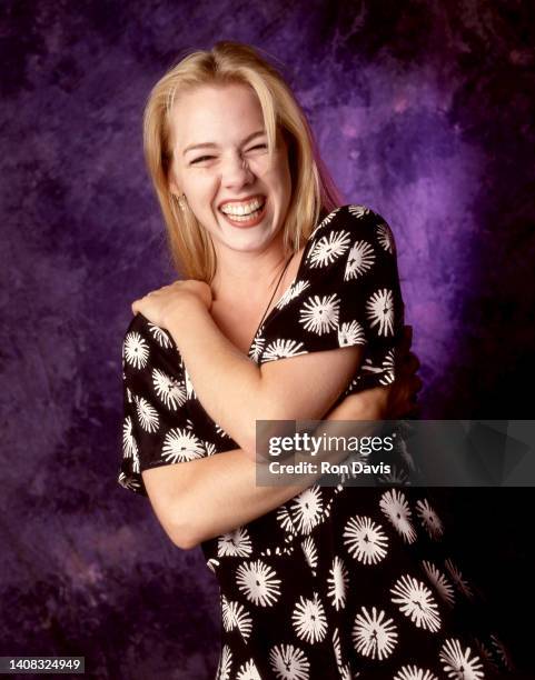 American actress Jennie Garth, poses for a portrait circa 1993 in Los Angeles, California.