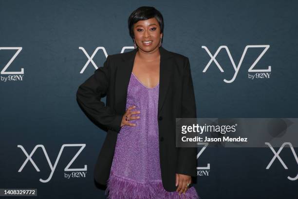 Phoebe Robinson attends Freeform's "Everything's Trash" advance screening and conversation at The 92NY on July 12, 2022 in New York City.
