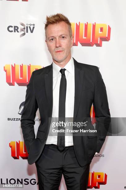 Kyle Newman attends "1UP" Los Angeles Premiere at TCL Chinese 6 Theatres on July 12, 2022 in Hollywood, California.