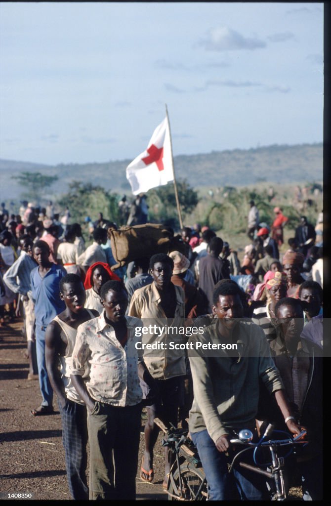 Exodus Of Rwandan Refugees To Tanzania