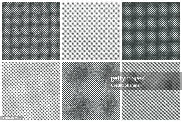illustrations, cliparts, dessins animés et icônes de ensemble d’arrière-plans de texture de demi-teinte - textures and patterns