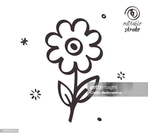 ilustrações, clipart, desenhos animados e ícones de ilustração da linha lúdica para entrega de flores - adorno floral
