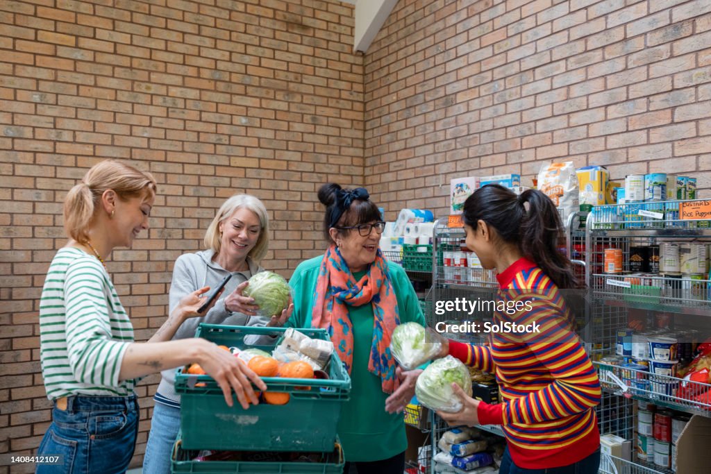 Aufbewahrung der Spenden