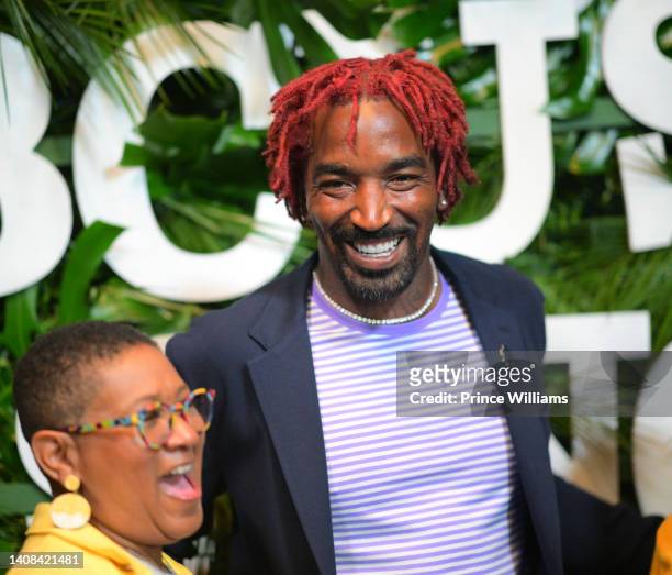 Smith attends "HBCU's Rising" with J.R. Smith on July 12, 2022 at The Dottie at Triumph Station in Fayetteville, Georgia.