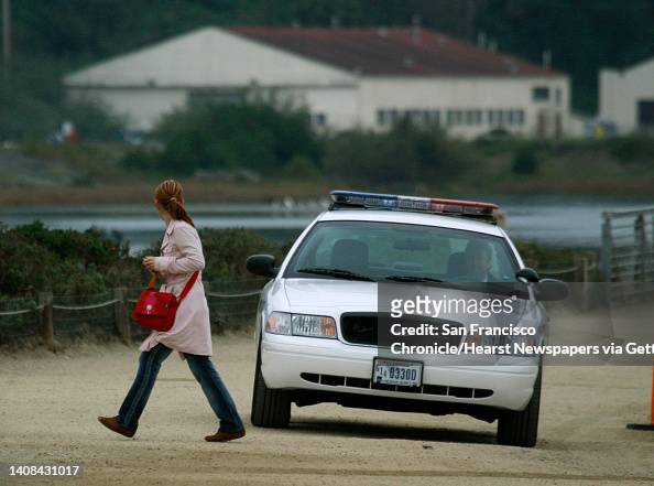 U.S. Park Police kept access to the public to Crissy Field limited after an oil spill in San Francisco, Calif. on Thursday, Nov. 8, 2007 after a container ship's hull was breached after colliding with a tower of the Bay Bridge and spilling 58,000 gallons