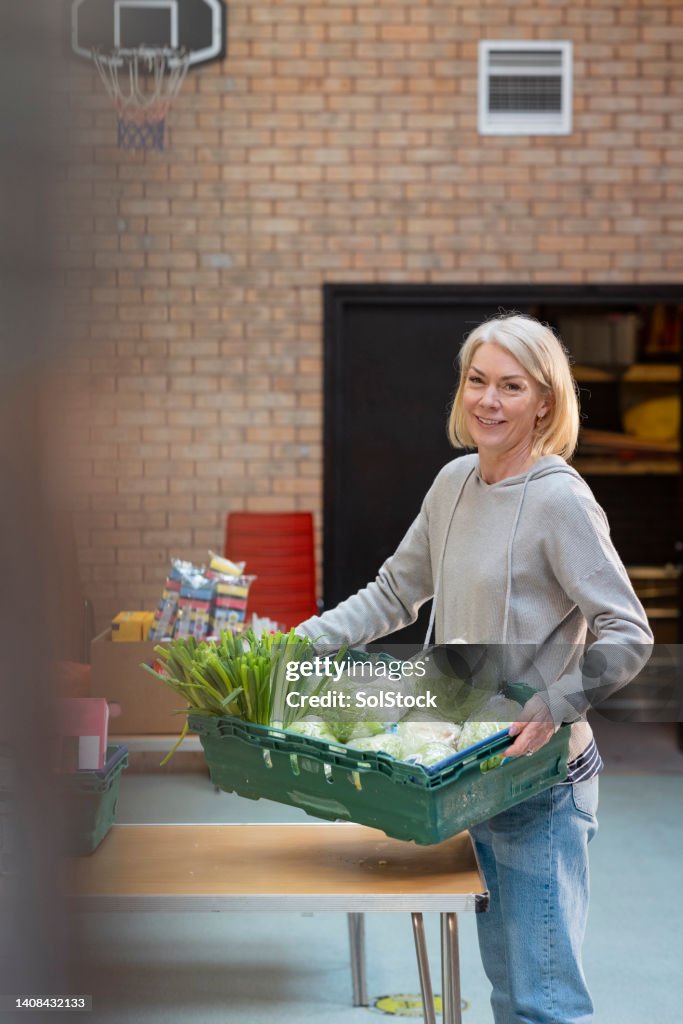 Organisation des frischen Gemüses