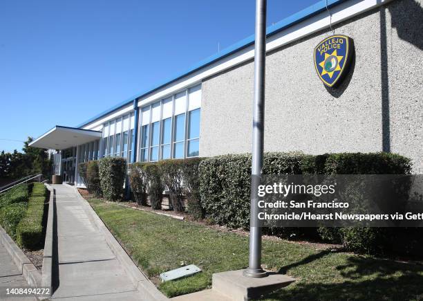 Vallejo's police department headquarters is seen in Vallejo, Calif. On Tuesday, July 14, 2015. The FBI is investigating a bizarre kidnapping case...