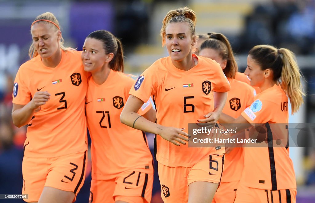 Netherlands v Portugal: Group C - UEFA Women's EURO 2022