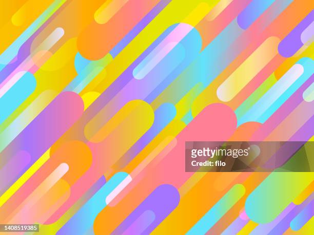 lebendige splash-line-farben abstrakter hintergrund - uncultivated stock-grafiken, -clipart, -cartoons und -symbole