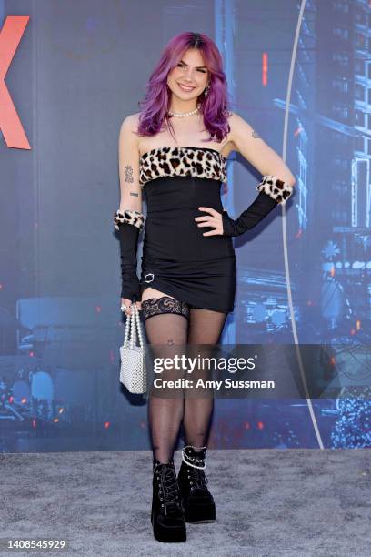 Bailey Spinn attends the World Premiere of Netflix's "The Gray Man" at TCL Chinese Theatre on July 13, 2022 in Hollywood, California.