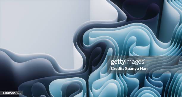 abstract digital graphic background - geometric maze stock-fotos und bilder