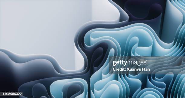 abstract digital graphic background - geometric maze stock pictures, royalty-free photos & images
