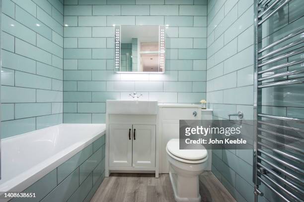 bathroom interiors - wc stockfoto's en -beelden