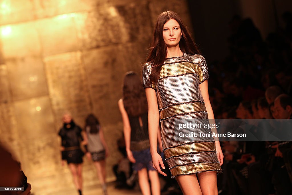 Paco Rabanne: Runway - Paris Fashion Week Womenswear Fall/Winter 2012