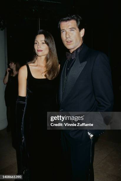 Pierce Brosnan and partner Keely Shaye Smith attend the 'Carousel of Hope Ball' at the the Barbara Davis Center for Childhood Diabetes at the Beverly...