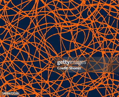 Abstract scribble chaos pattern Abstract scribble chaos pattern