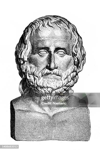 euripides - ancient greece stock illustrations