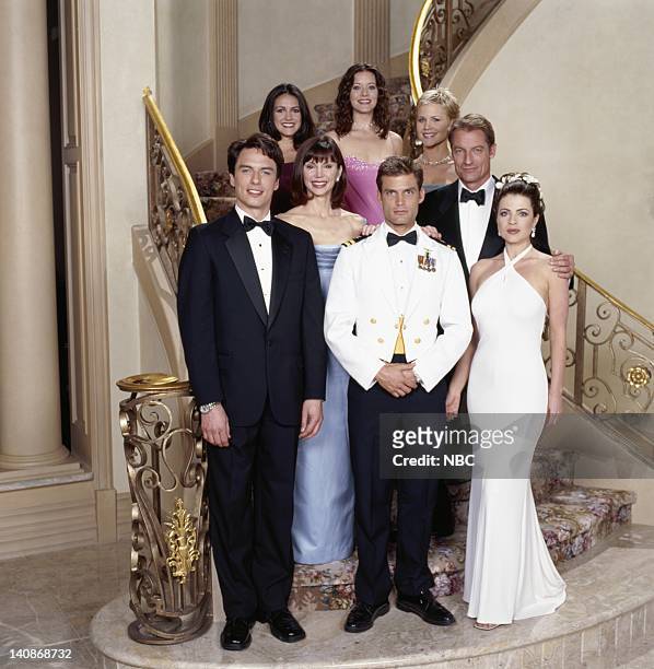 Season 1 -- Pictured: unknown, Elizabeth Bogush as Jenny Williams, Josie Davis as Laurie Williams Victoria Principal as Gwen Williams, Perry King as...