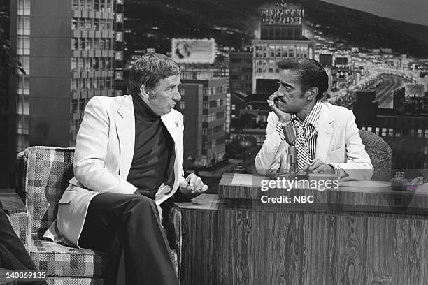 Aired -- Pictured: Actor/game show host Richard Dawson, guest host Sammy Davis Jr. -- Photo by: Frank Carroll/NBCU Photo Bank