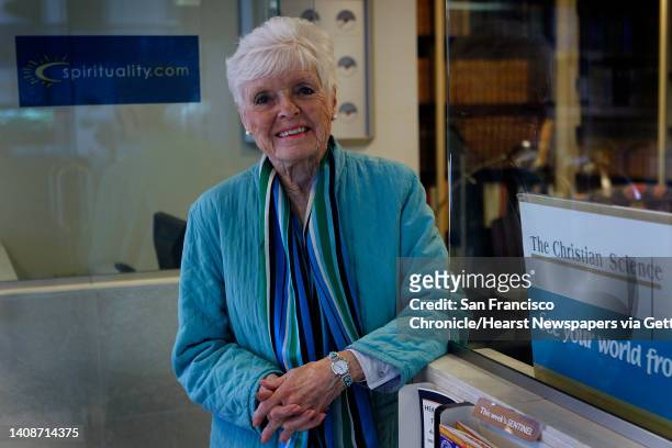 Barbara Brown manages the Christian Science Reading Room at San Francisco International Airport on Saturday, Nov. 10, 2012.