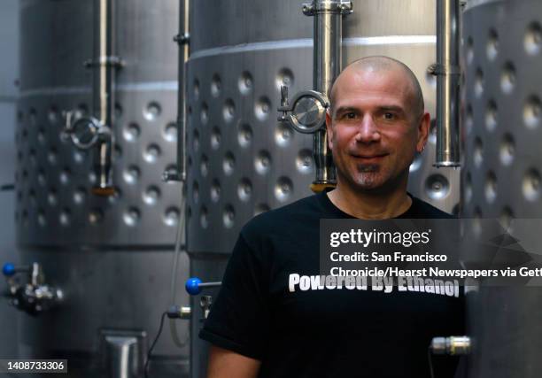 Jim Withee is seen at his GigaYeast lab in Belmont, Calif. On Friday, Feb. 28, 2014. Withee cultivates professional grade yeast for craft beer makers.