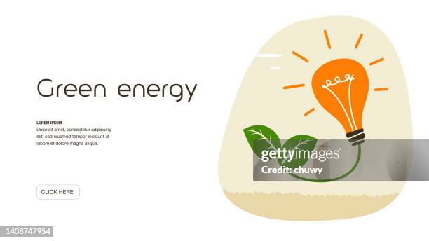 green energy website template - ozone hole stock illustrations