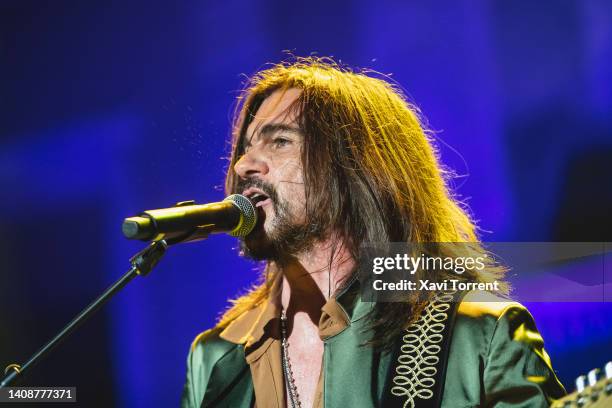 Juanes performs in concert during Festival Jardins de Pedralbes on July 14, 2022 in Barcelona, Spain.