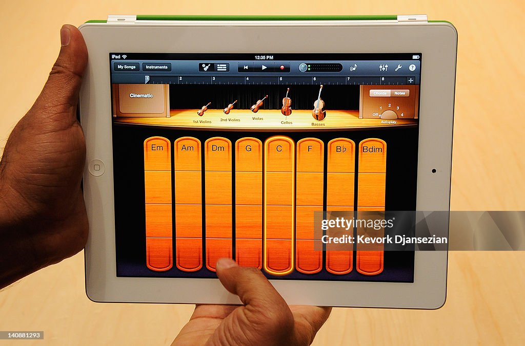 Apple Unveils Updated iPad In San Francisco