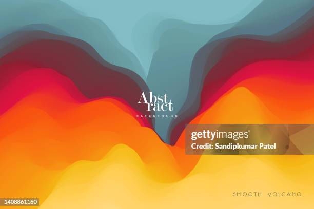 stockillustraties, clipart, cartoons en iconen met abstract background with dynamic effect. trendy gradients. 3d vector illustration for advertising, - hot and new