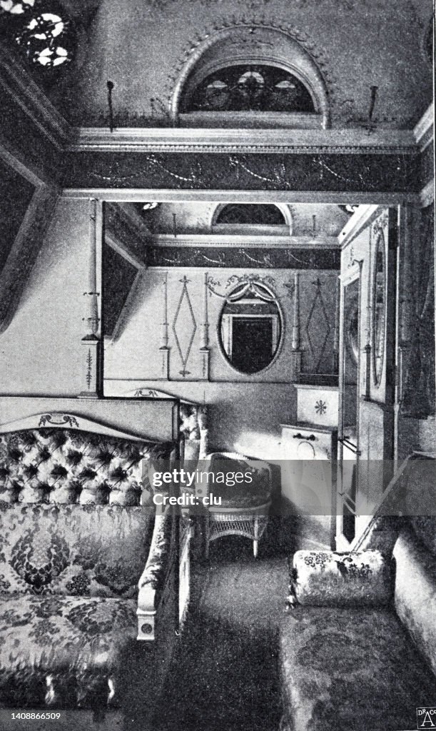 Pullman Luxury rail dining car