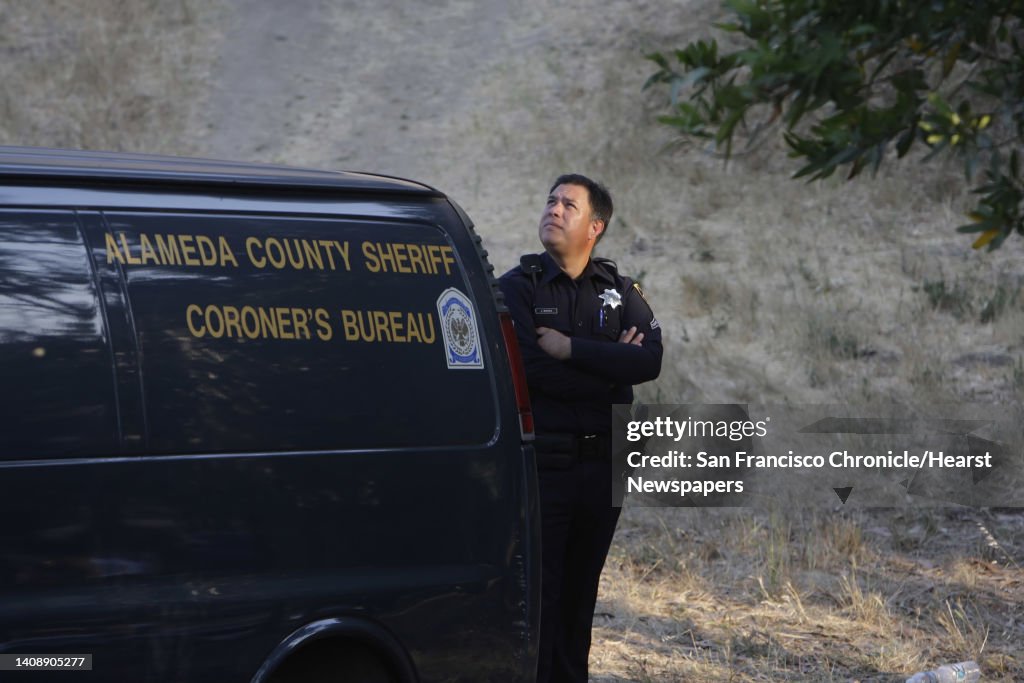 Alameda County Sheriff's investigators prepare to retrieve the body of Nina Reiser in Redwood Regional Park in the Oakland, Calif., hills after her husband, Hans Reiser, reportedly disclosed the location of her body on Monday, July 7, 2008.
Photo by