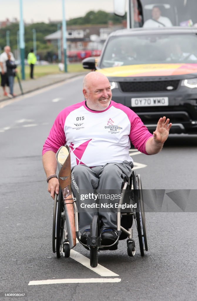 The Birmingham 2022 Queen's Baton Relay Visits The North East Of England