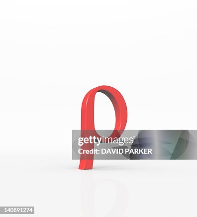 Greek Letter Rho Lower Case High-Res Vector Graphic - Getty Images