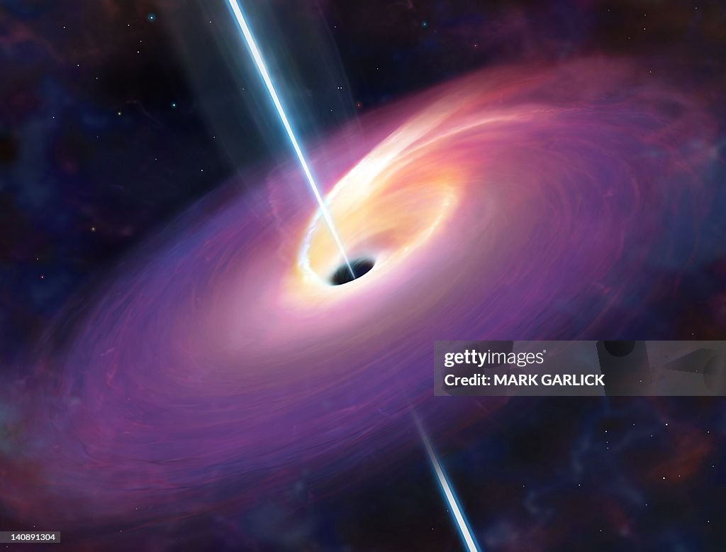 Accretion by a supermassive black hole