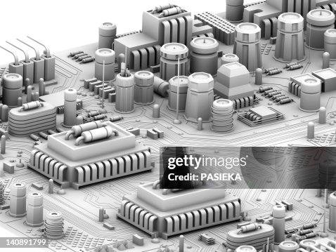 Circuit board, artwork Circuit board, artwork