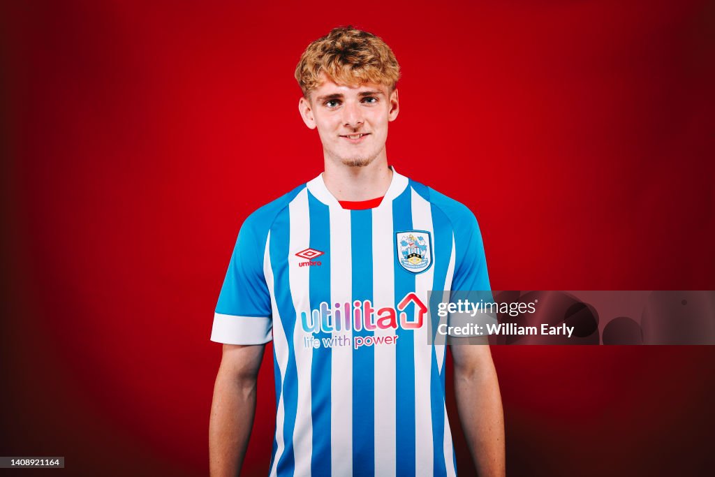 Jack Rudoni Style Jack Rudoni poses for a photo after sign for Huddersfield Town at the ...