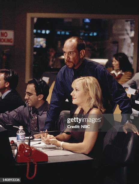 Al Anonymous" Episode 2 -- Aired 3/24/98 -- Pictured: Miguel Ferrer as Victor 'Vic' Karp, Megyn Price as Gale Ingersoll -- Photo by: Paul...