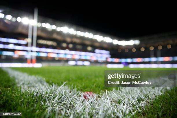 General view ahead of the round 18 NRL match between the Parramatta Eels and the New Zealand Warriors at CommBank Stadium on July 15, 2022 in Sydney,...