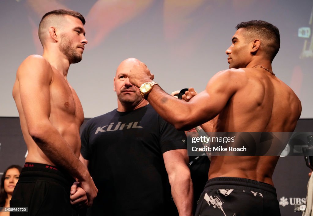 UFC Fight Night: Ortega v Rodriguez Ceremonial Weigh-in